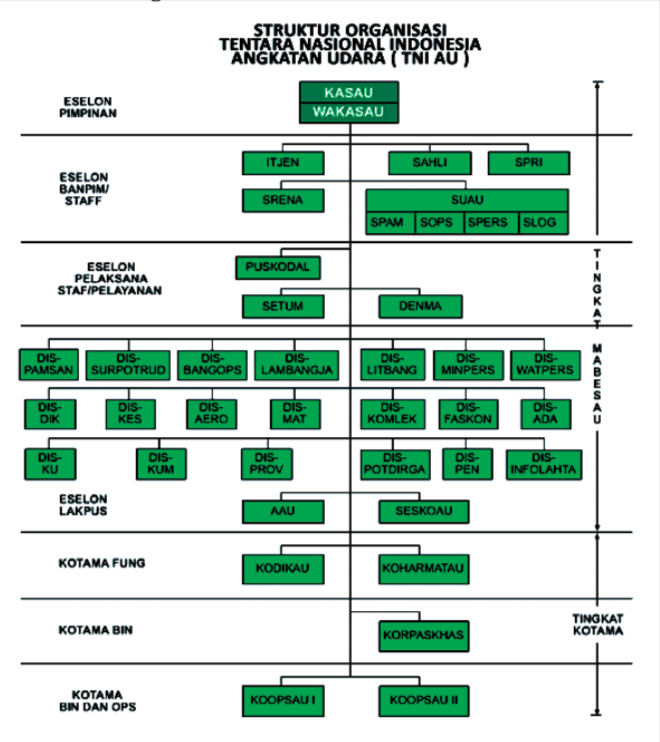 Struktur Organisasi TNI-AU