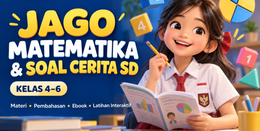 Jago Matematika dan Soal Cerita SD kelas 4-6